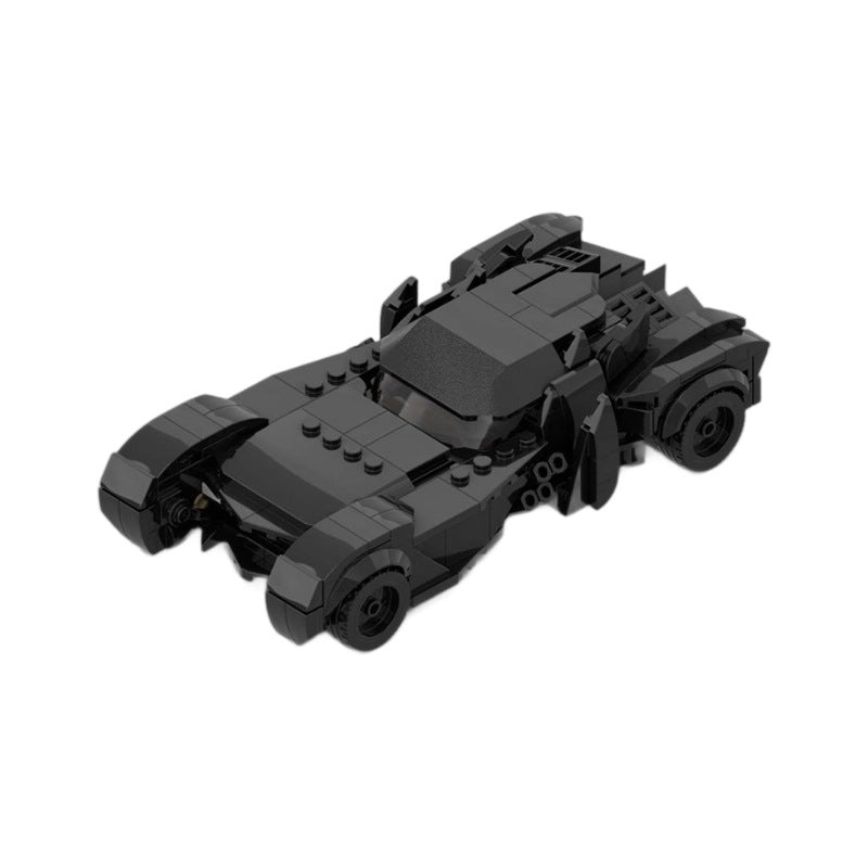 gotham knights batmobile building set | moc-149857 - 5