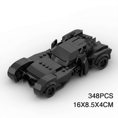 gotham knights batmobile building set | moc-149857 - 6