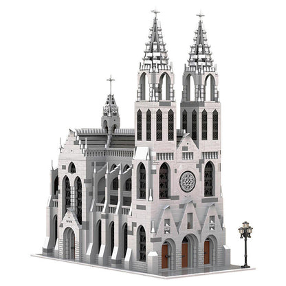 Gothic Cathedral Building Kit | LEGO-Compatible MOC - 1