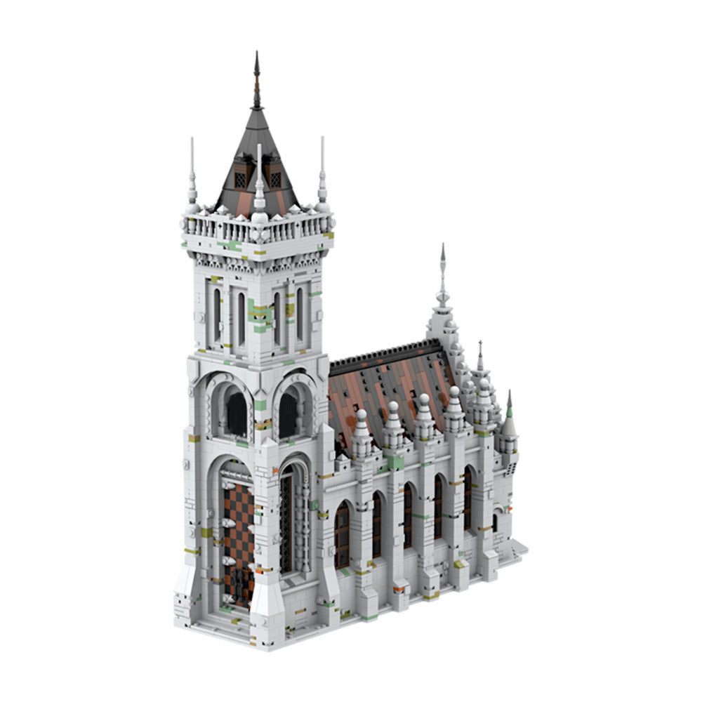 Gothic Church Building Kit | LEGO-Compatible MOC - 1