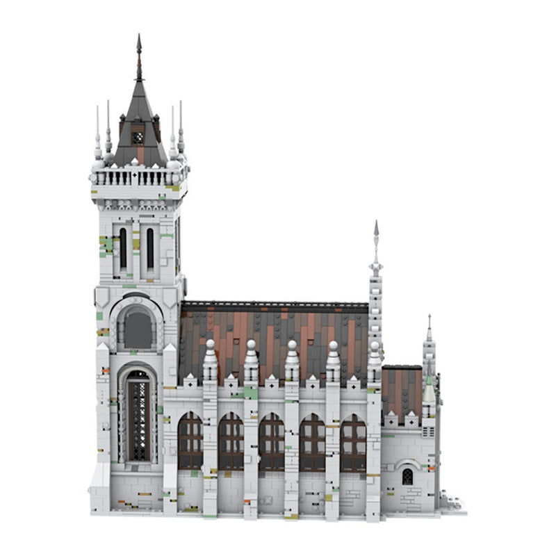 Gothic Church MOC Building Kit | Medieval Architecture Model - 5