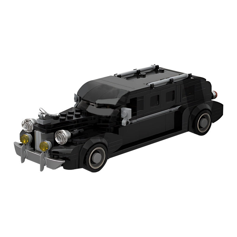 Gothic Family Limousine Building Kit | LEGO-Compatible MOC - 3