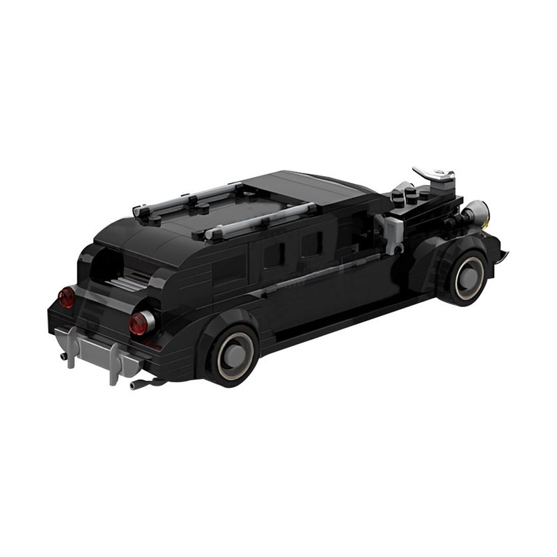 Gothic Family Limousine Building Kit | LEGO-Compatible MOC - 4