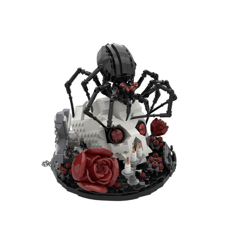 Gothic Flower Spider MOC Building Kit | LEGO-Compatible MOC - 2