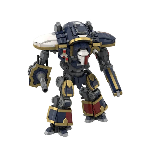 Gothic Heavy Armored Knight Mech MOC Building Kit - 1