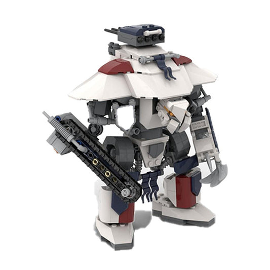 Gothic Heavy Combat Walker Building Kit | LEGO-Compatible Grimdark MOC - 1