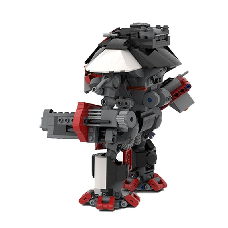 Gothic Heavy Combat Walker Building Kit | LEGO-Compatible Grimdark MOC - 3