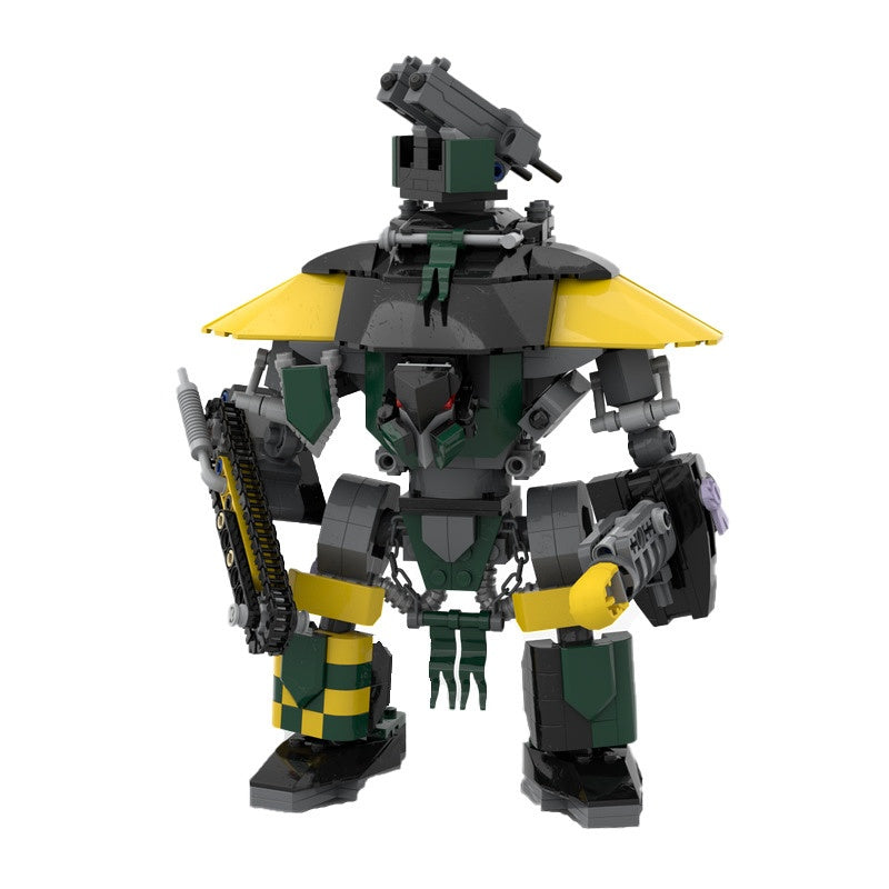 Gothic Heavy Combat Walker Building Kit | LEGO-Compatible Grimdark MOC - 5