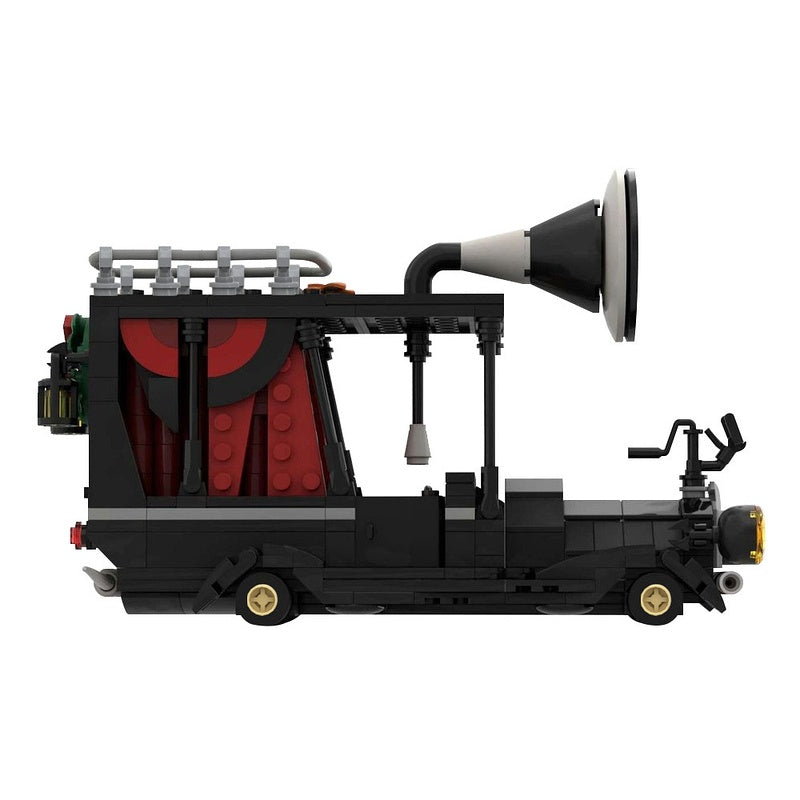 Gothic Loudspeaker Parade Car MOC Building Kit - 5
