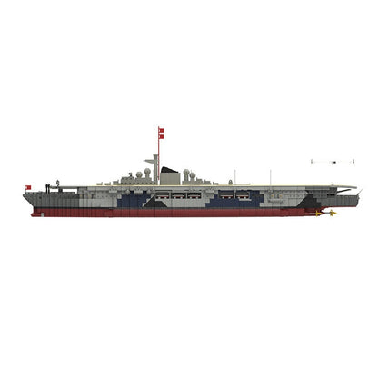 Graf Zeppelin Fleet Aircraft Carrier MOC Building Kit | Naval Model - 2