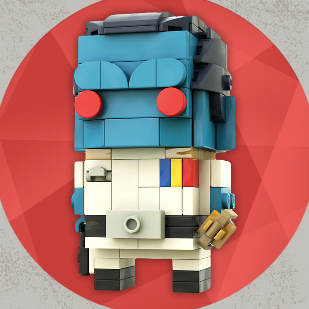 grand admiral thrawn brickheadz building set | star wars | moc-157552 - 1