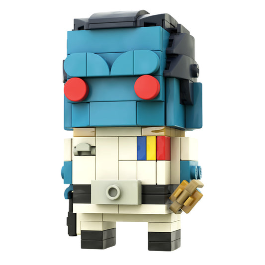 grand admiral thrawn brickheadz building set | star wars | moc-157552 - 1