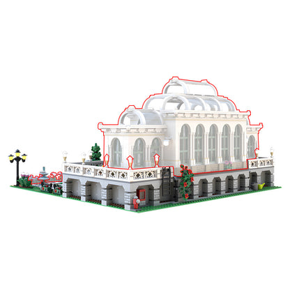 grand botanic palace garden building set | moc-201703 - 3