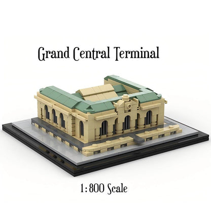 Grand Central Terminal Station Building Kit | 1:800 Scale City Architectural MOC - 1