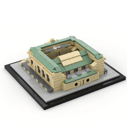 Grand Central Terminal Station Building Kit | 1:800 Scale LEGO-Compatible MOC - 3