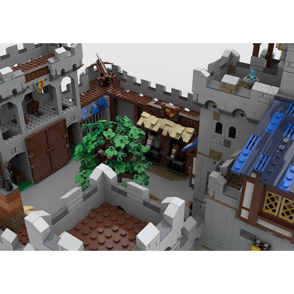 Grand Modular Medieval Castle Fortress MOC Building Kit - 6