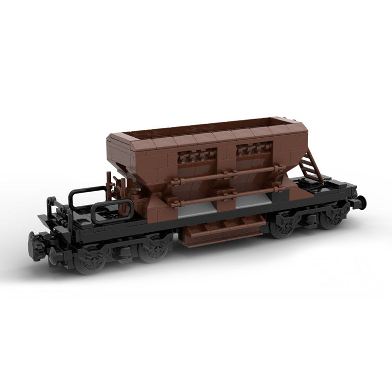 Gravel Side Dumper Wagon Building Kit | LEGO-Compatible MOC - 2