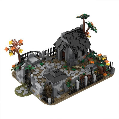 graveyard building set | moc-82593 - 1