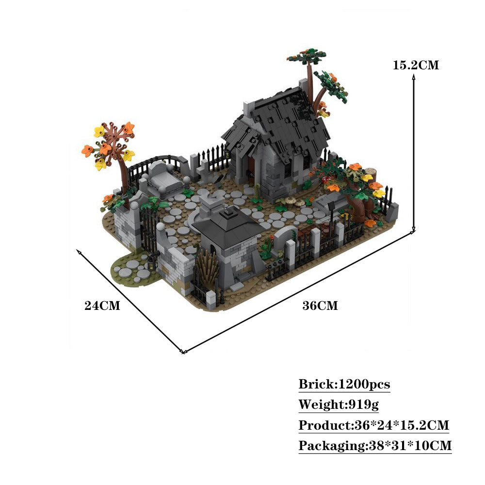 graveyard building set | moc-82593 - 4