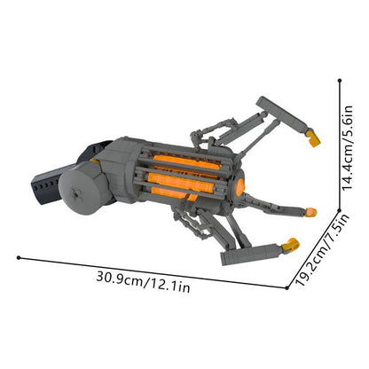 Gravity Gun MOC Building Kit | Sci-Fi Weapon Display Model - 4
