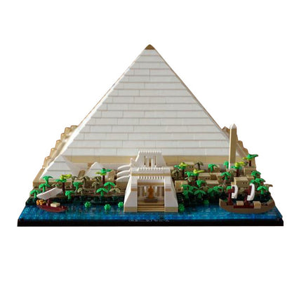 Great Pyramid MOC Building Kit | Ancient Egyptian Architecture Model - 5