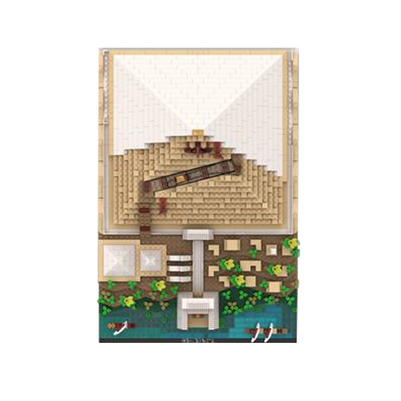 Great Pyramid of Giza Construction MOC Building Kit - 5