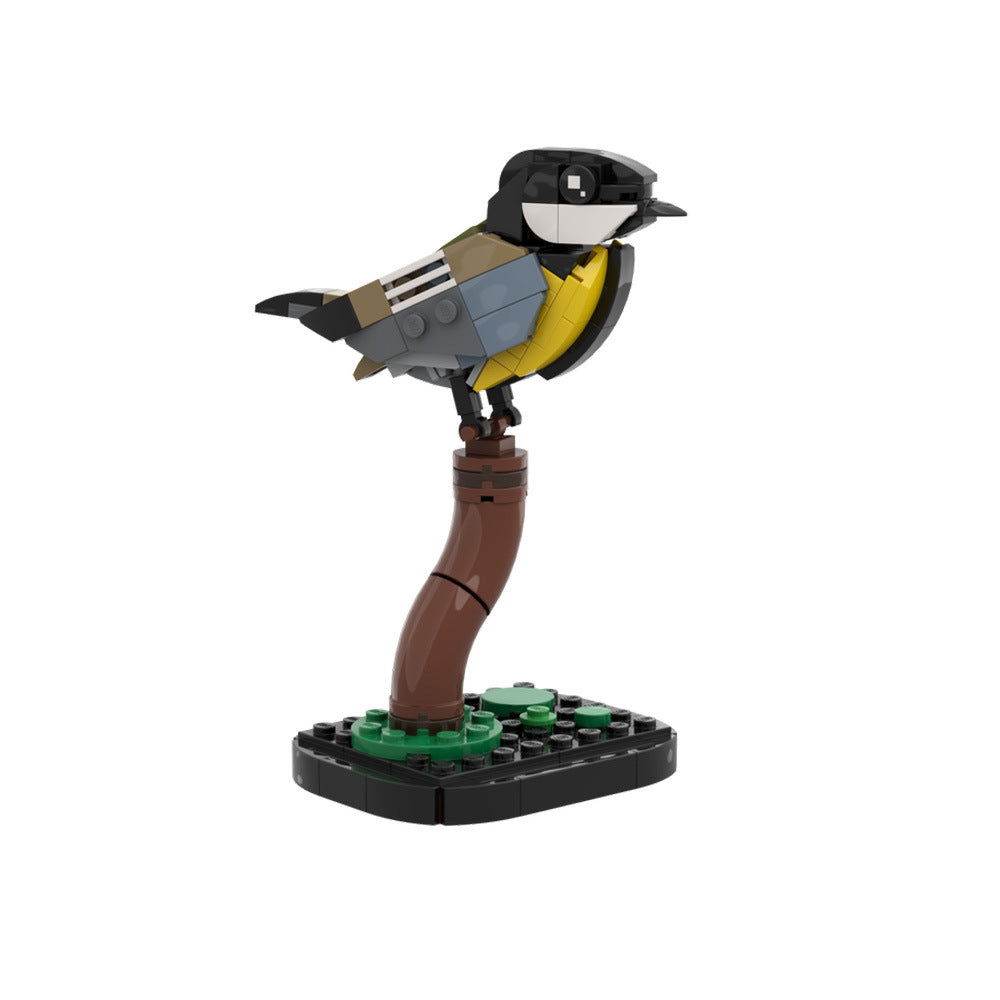 Great tit Building Kit | LEGO-Compatible MOC - 3