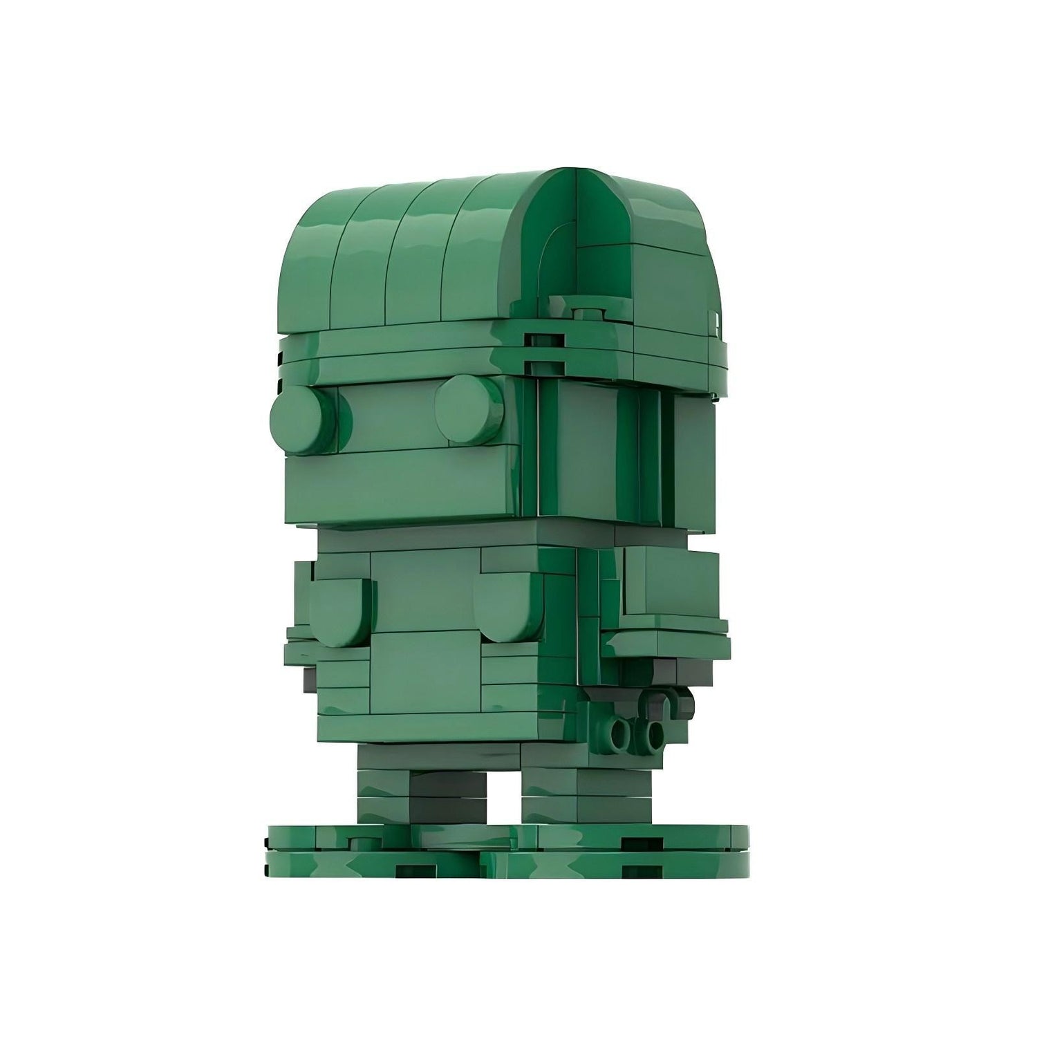 green soldier brickheadz moc set | toy story | lego compatible - 3
