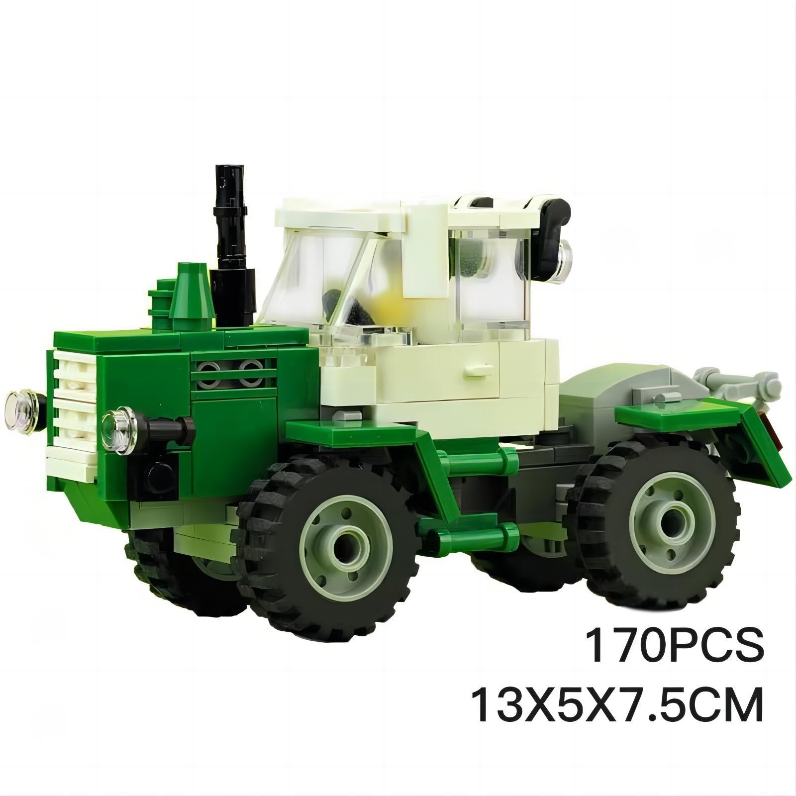 green tractor building set | moc-15743 - 3