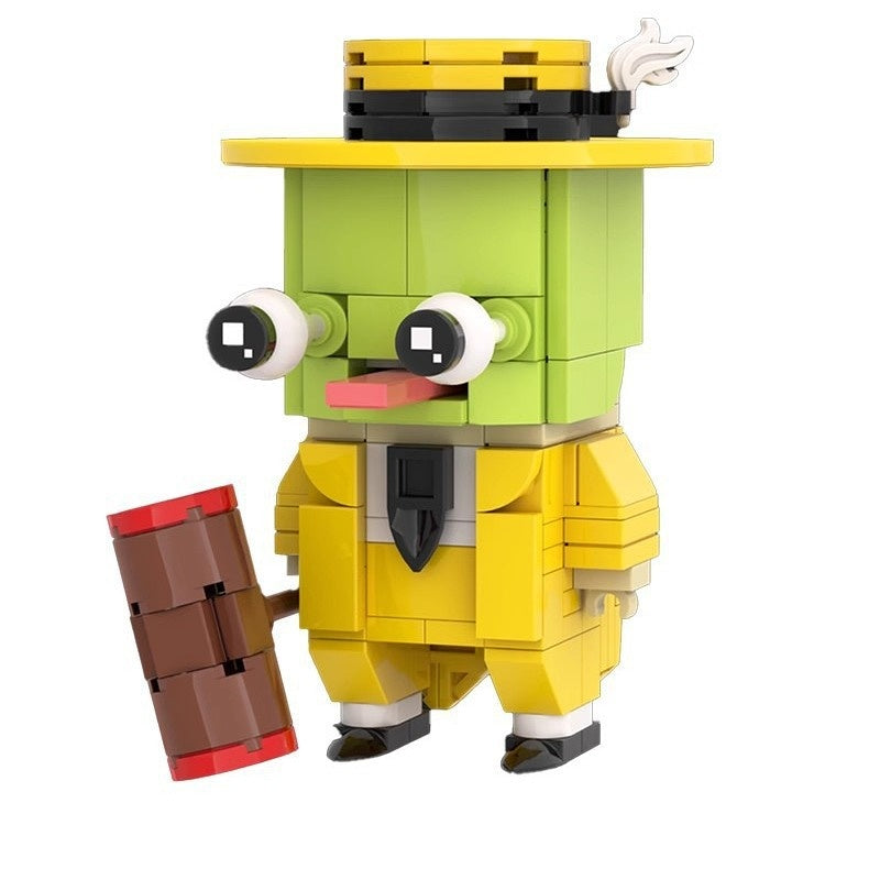 Green Trickster Mask BrickHeadz Building Kit | LEGO-Compatible MOC - 2