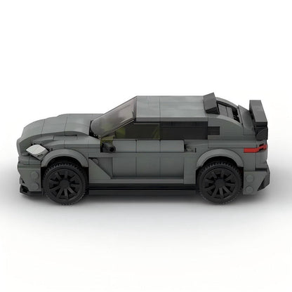Grey Luxury Performance SUV MOC Vehicle Building Kit | Premium SUV Model - 5