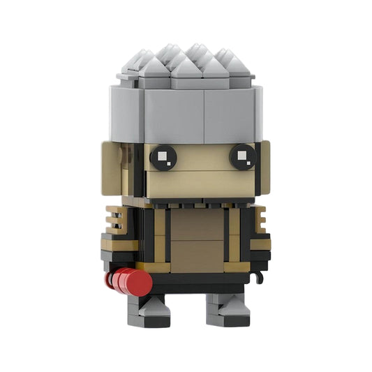 griff tannen brickheadz moc | back to the future lego compatible - 1