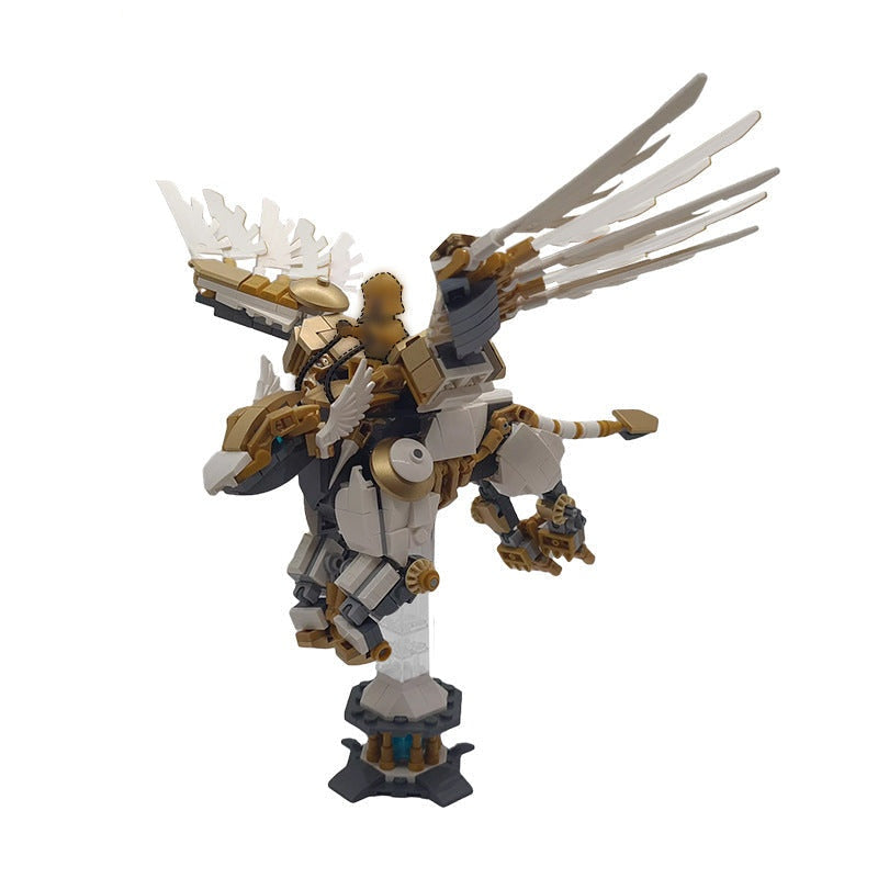 Griffon Machina MOC Fantasy Mechanical Creature Building Kit - 1