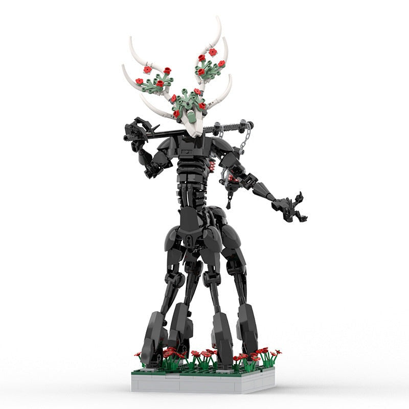 Grim Reaper Elf Centaur MOC Fantasy Monster Building Kit - 3