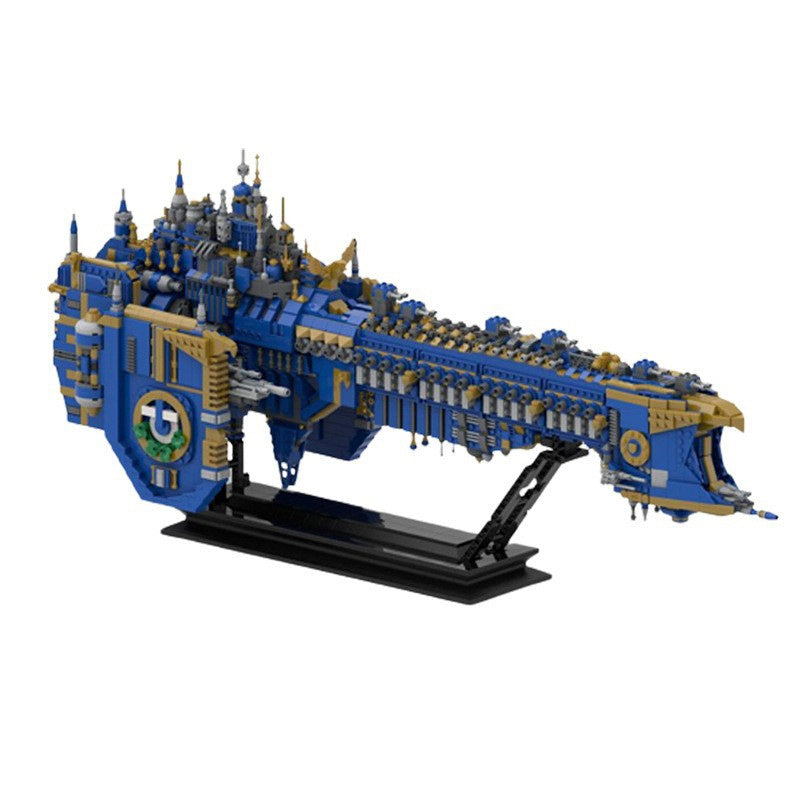 Grimdark 40K Gothic Capital Battleship Building Kit | LEGO-Compatible MOC - 3