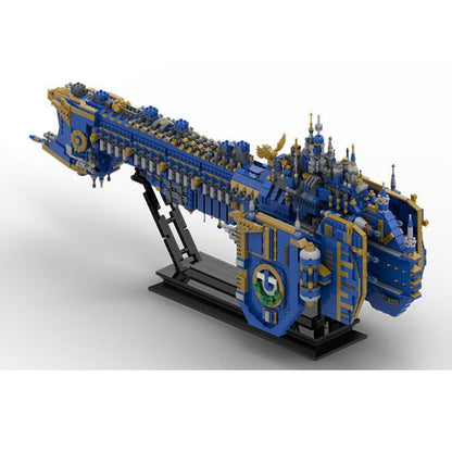 Grimdark 40K Gothic Capital Battleship Building Kit | Sci-Fi Spacecraft - 2