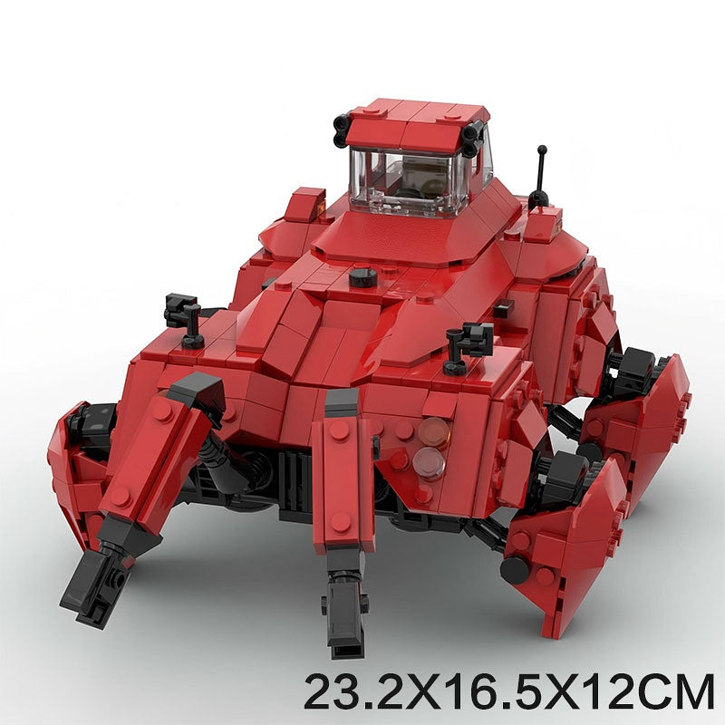 Grimdark Future Space Military Rover Building Kit | Compatible MOC - 5