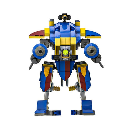 Grimdark Knight Mech Walker MOC Building Kit | Fantasy Robot Model - 2
