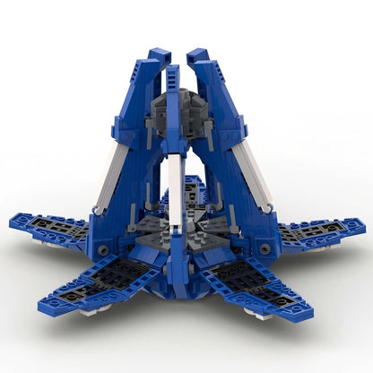 Grimdark Orbital Drop Pod Building Kit | LEGO-Compatible MOC - 3