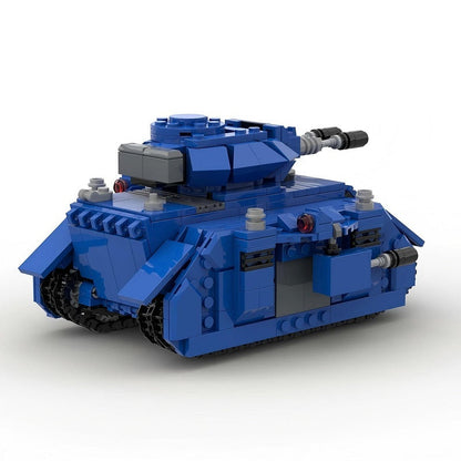 Grimdark Sci-Fi Main Battle Tank MOC Building Kit | Armored Vehicle Model - 4