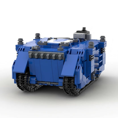 Grimdark Sci-Fi Tracked APC Building Kit | Compatible MOC - 3