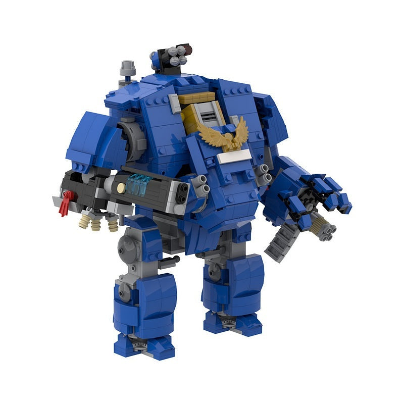 Grimdark Space Heavy Walker Mecha MOC Building Kit - 1