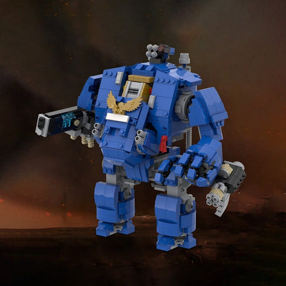Grimdark Space Heavy Walker Mecha MOC Building Kit - 3