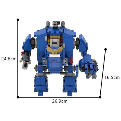 Grimdark Space Heavy Walker Mecha MOC Building Kit - 4