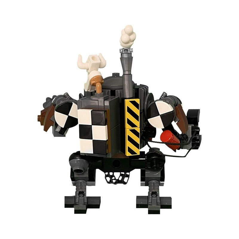 Grimdark Space Orc Mecha MOC Building Kit | Sci-Fi Combat Robot - 3