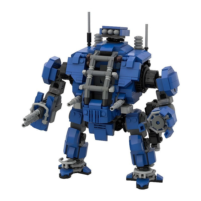 Grimdark Space Soldier Tactical Warsuit MOC Building Kit - 1