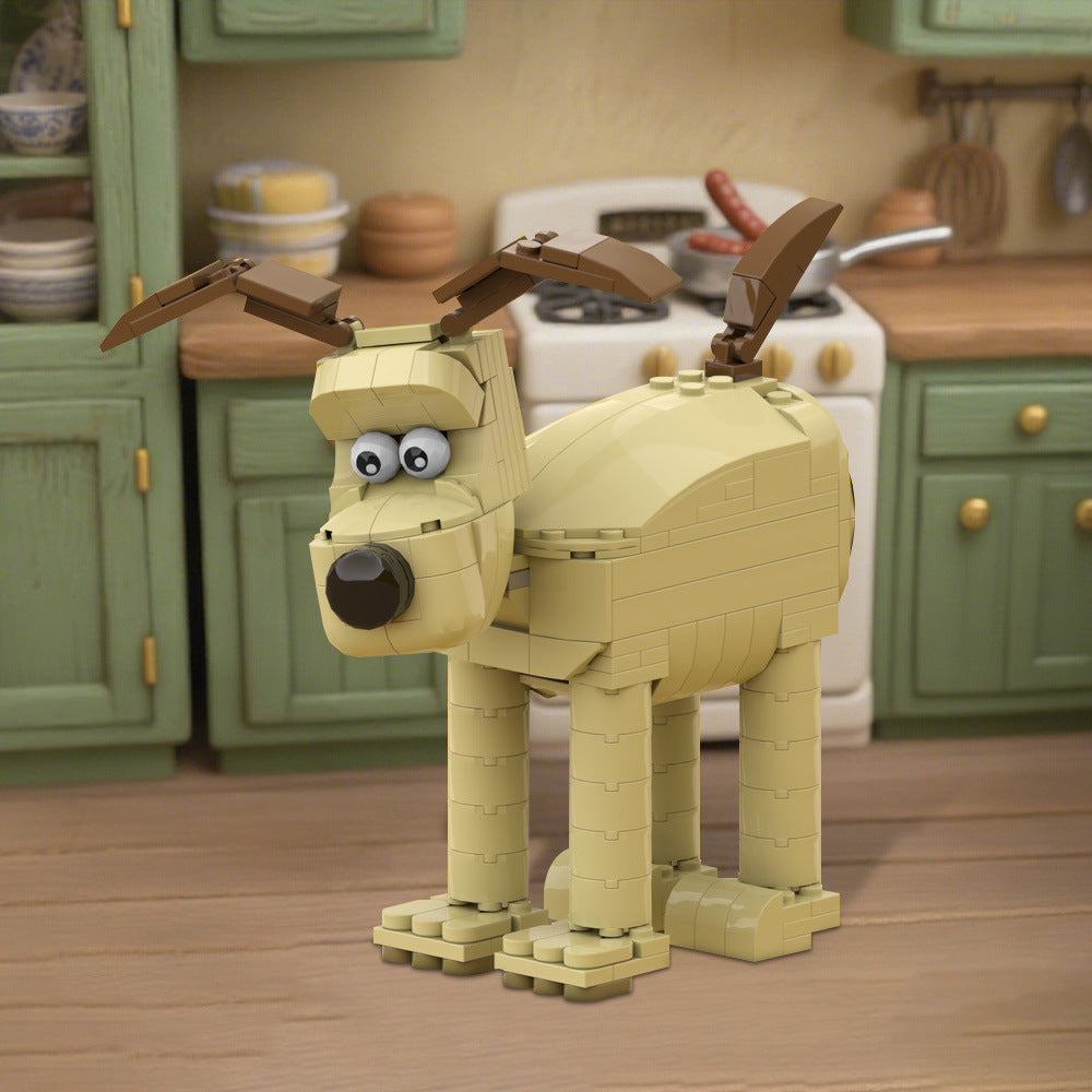 gromit building kits | wallace and gromit | moc-209430 - 1