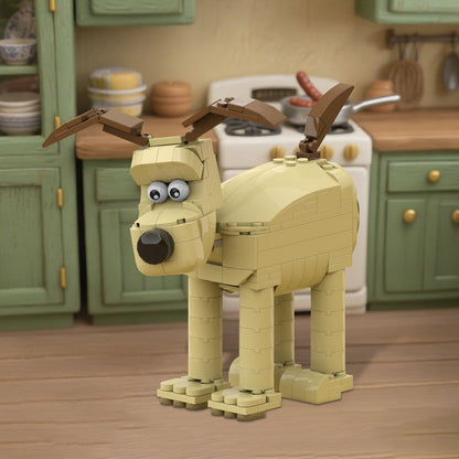 gromit building kits | wallace and gromit | moc-209430 - 1