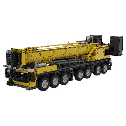 Grove GMK7550 MOC Building Kit | Heavy Duty Mobile Crane Vehicle Model - 1