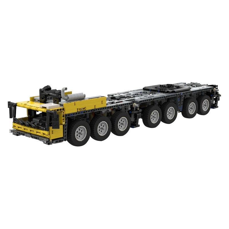 Grove GMK7550 MOC Building Kit | Heavy Duty Mobile Crane Vehicle Model - 3